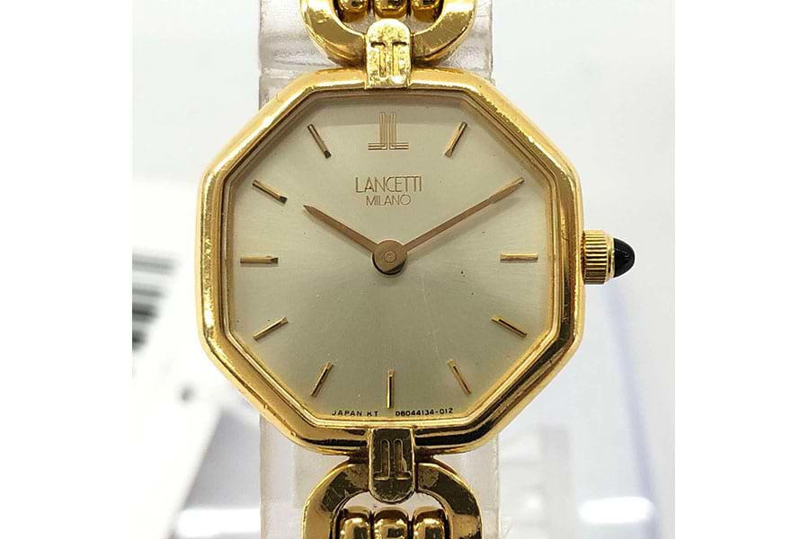 ランシット ランシット 時計 080413‐40 クォーツ 750/750 ゴールド